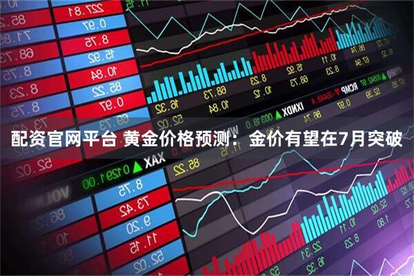配资官网平台 黄金价格预测：金价有望在7月突破